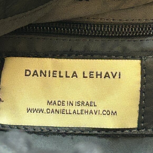 ***DANIELLA LEHAVI BLACK LEATHER BAG*** - Picture 6 of 7